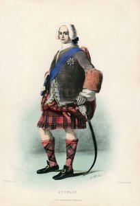Stewart, de The Clans of the Scottish Highlands, 1845